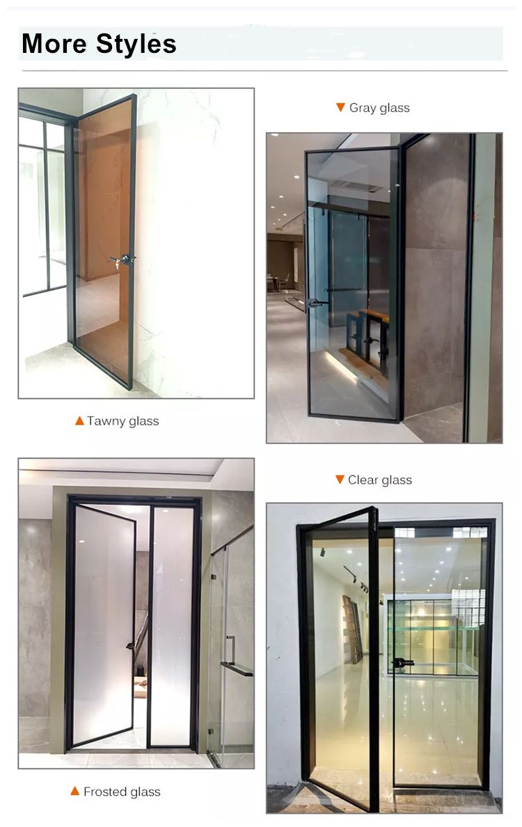 narrow frame casement door application
