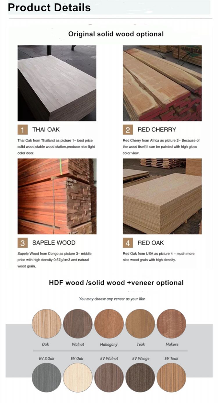 wood pivot door materials