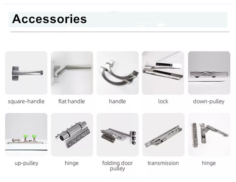 bi folding door accessories