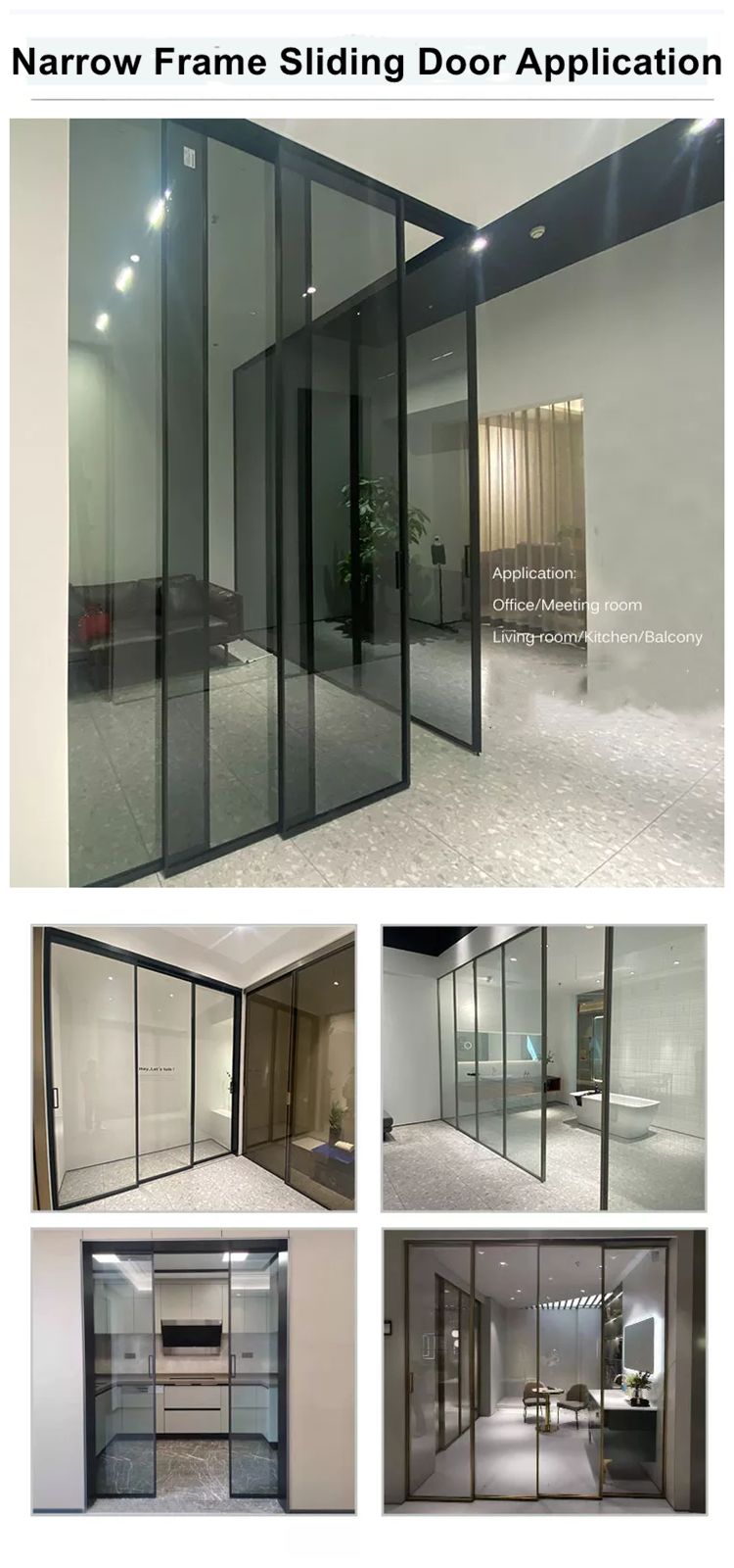 narrow sliding door application