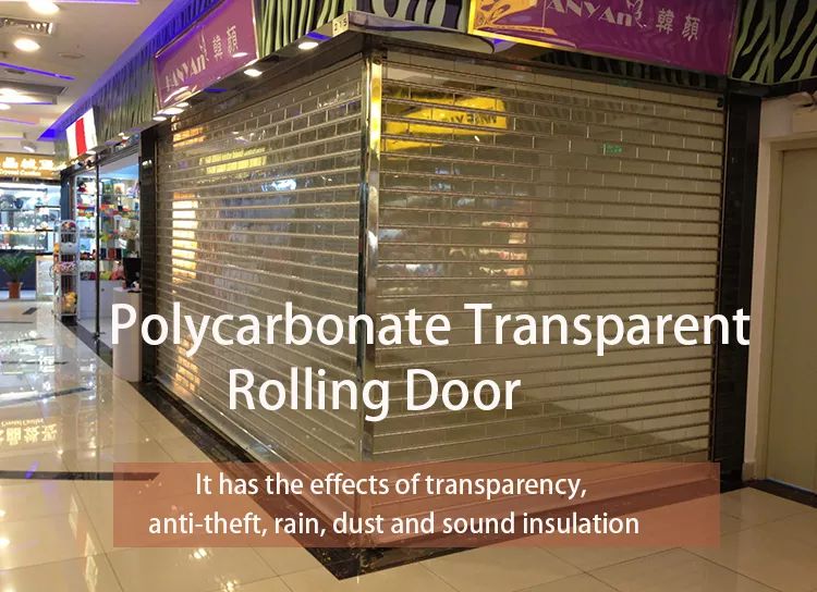 crystal roller shutter