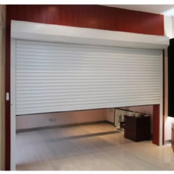 Electric aluminum roller shutter garage door