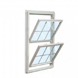 USA style aluminum double hung window